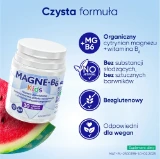Tabletki do żucia Magne B6 Kids mają czystą formułę. Nie zawiera sztucznych słodzików ani barwników, nie zawiera glutenu, a Magne B6 Kids jest odpowiedni dla wegan.