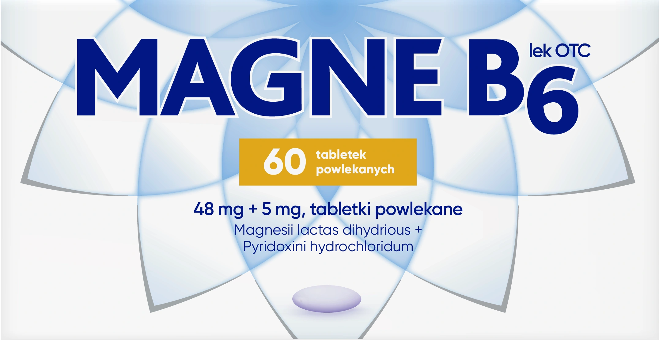 Magne B6®, tabletki powlekane, 60 szt | niedobór magnezu