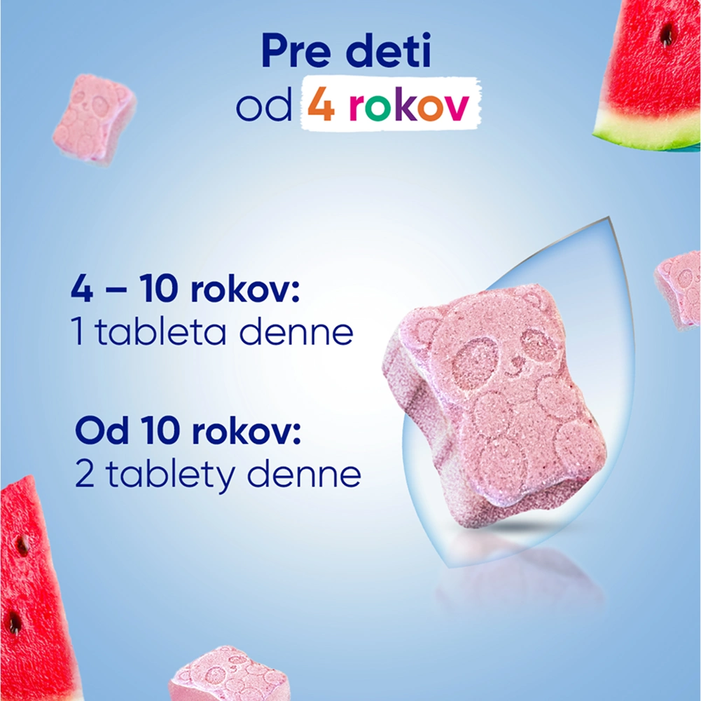 Dávkovanie Magne B6 kids je len 1 tableta denne pre deti vo veku 4-10 rokov. Pre deti staršie ako 10 rokov 2 žuvacie tablety denne.